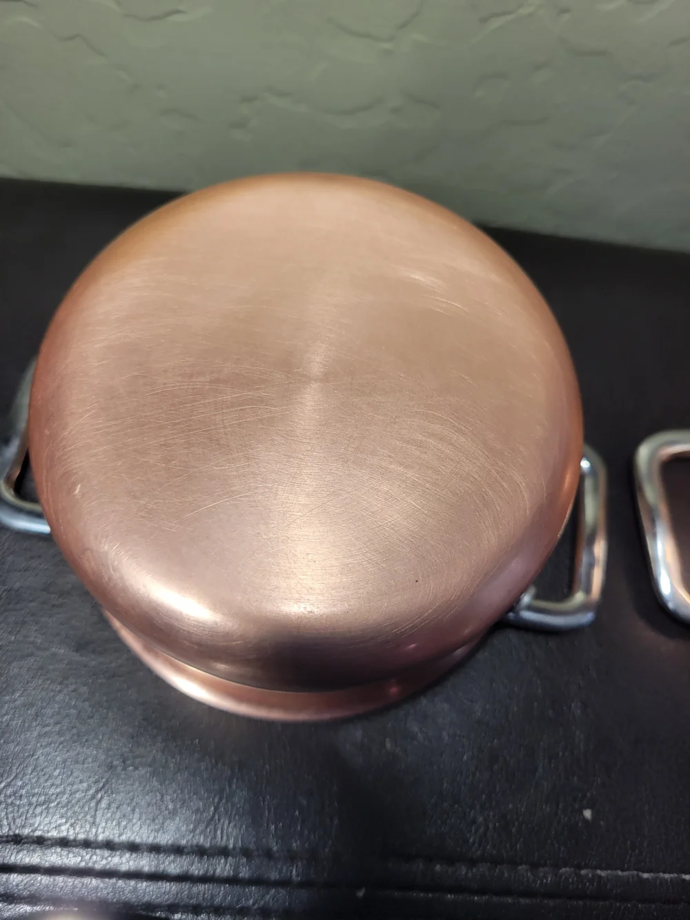Copper Mini 4 Inches Cocottes With Stainless Steel Lids Collectible Cookware